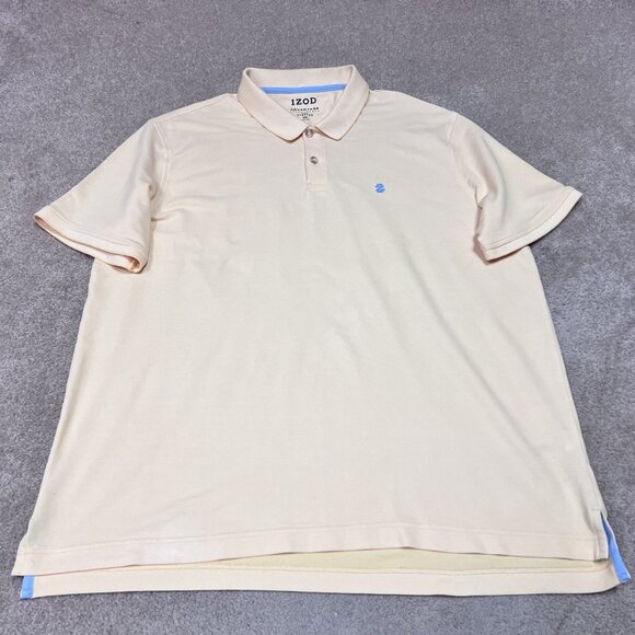 Izod Polo Men’s Yellow Short Sleeve Size XXL - Picture 5 of 11